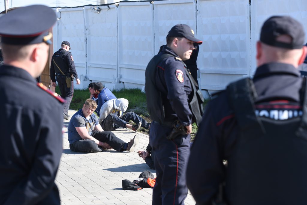 Пятеро участников конфликта на Хованском кладбище арестованы в Москве